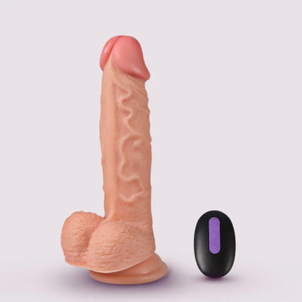 Realistic Vibrating Dildo| Remote Control - SIKXTOA