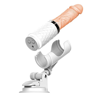 Discreet Mini Sex Machine with Thruster Dildo Cup Design (Remote Control)