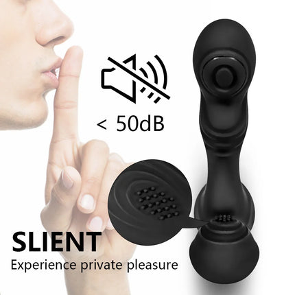 Wireless Remote Control 3-point Stimulating Prostate Vibrator