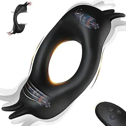 Dual Use Vibrating Penis Ring For Couple