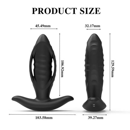 Wireless Remote Control Anal Vibrator