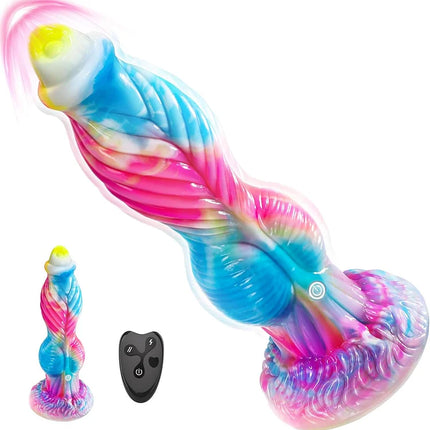 Monster 3 IN 1 Thick U G-spot Horse Dildos with Suction