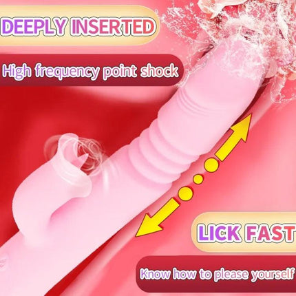 G Spot Vibrator With Clit Licker