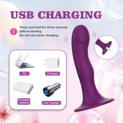 App Remote Control Vibrating Prostate Massager With Suction Cup