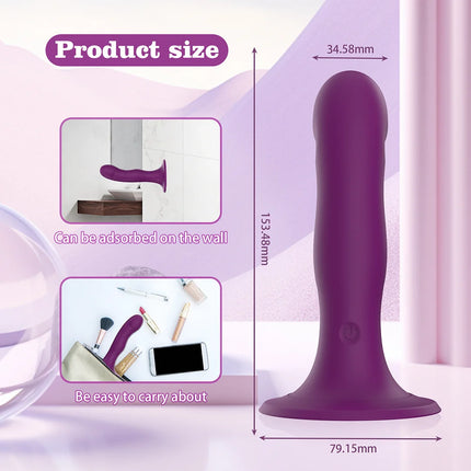 App Remote Control Vibrating Prostate Massager With Suction Cup